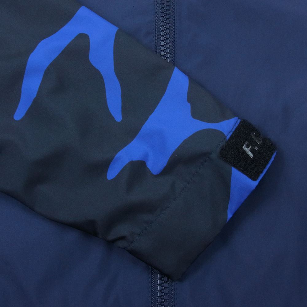 F.C.R.B. エフシーアールビー 18AW FCRB-189025 MULTI PATTERN TRAINING JACKET マルチ パターン トレーニング ジャケット ネイビー系 M【中古】