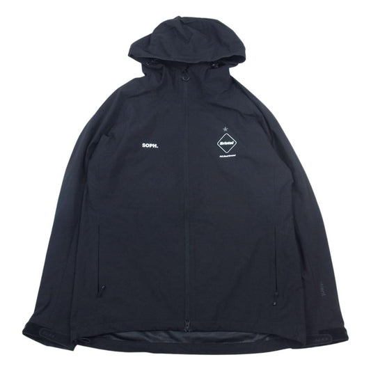 F.C.R.B. エフシーアールビー 21SS FCRB-210000 BIG LOGO WARM UP JACKET ビッグロゴ ウォームアップ ジャケット ブラック系 M【中古】