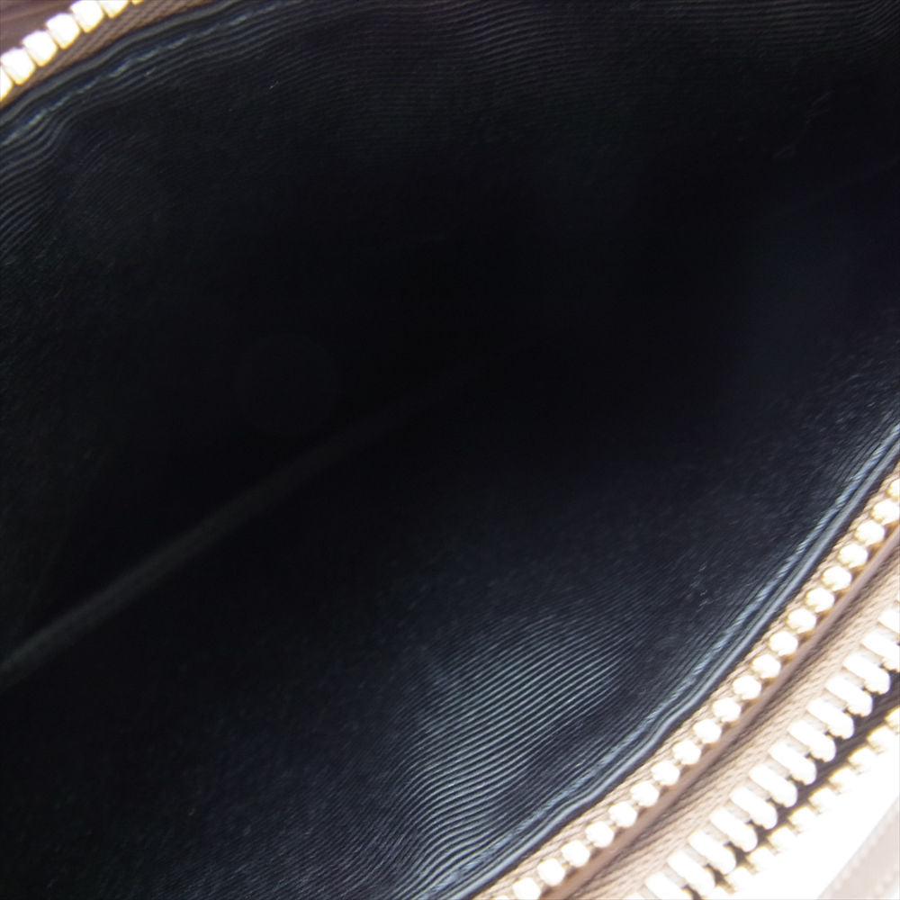 CELINE セリーヌ LARGE TRIO ラージ トリオ 3連 ショルダーバッグ ブラウン系【中古】