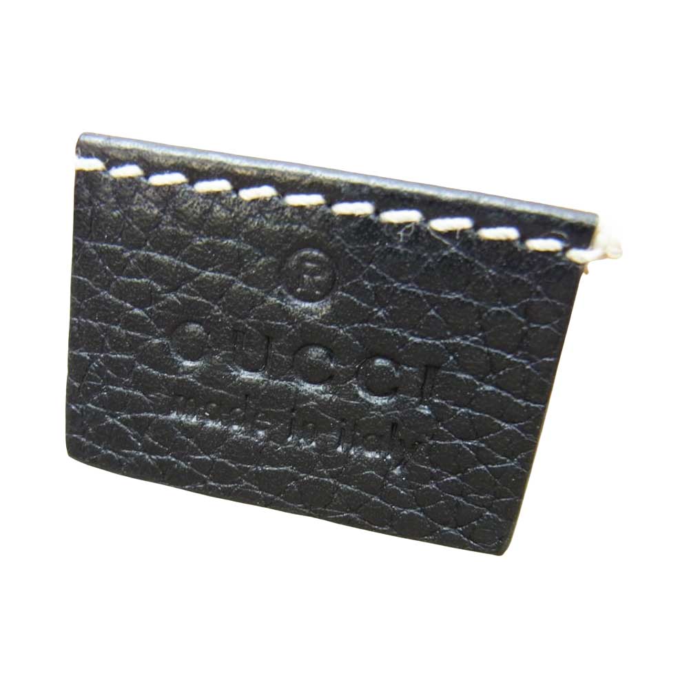 GUCCI グッチ 308364 A7M0G 1000 SOHO ソーホー GG スモール ディスコバッグ ショルダーバッグ ブラック系【中古】