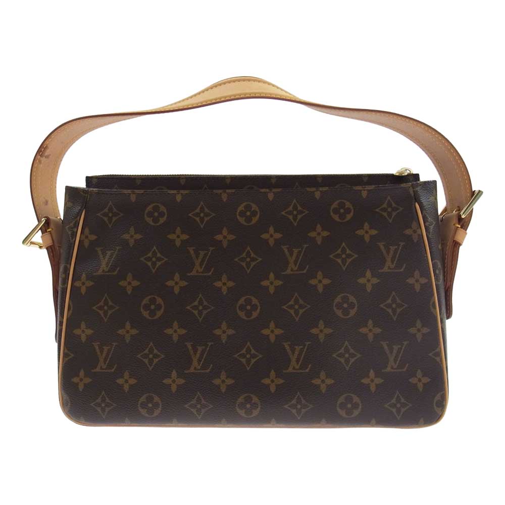 LOUIS VUITTON ルイ・ヴィトン M51163 モノグラム ヴィバシテ GM モノグラム ワンショルダーバッグ ブラウン系【中古】