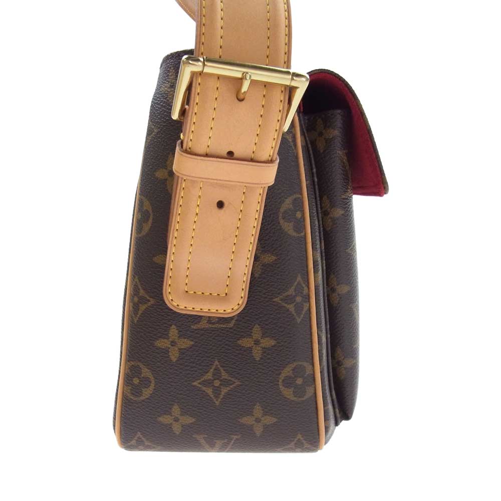 LOUIS VUITTON ルイ・ヴィトン M51163 モノグラム ヴィバシテ GM モノグラム ワンショルダーバッグ ブラウン系【中古】