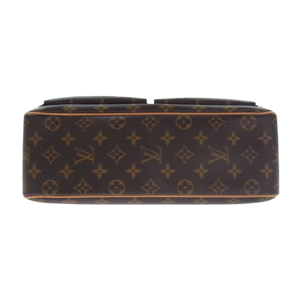 LOUIS VUITTON ルイ・ヴィトン M51163 モノグラム ヴィバシテ GM モノグラム ワンショルダーバッグ ブラウン系【中古】