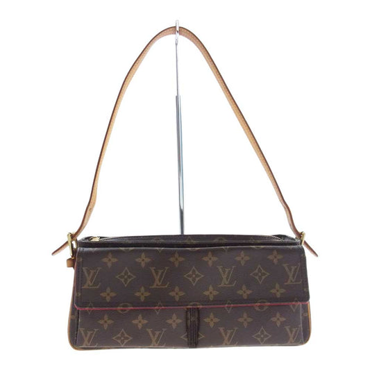 LOUIS VUITTON ルイ・ヴィトン M51164 ヴィバシテ MM モノグラム ワンショルダーバッグ ブラウン系【中古】