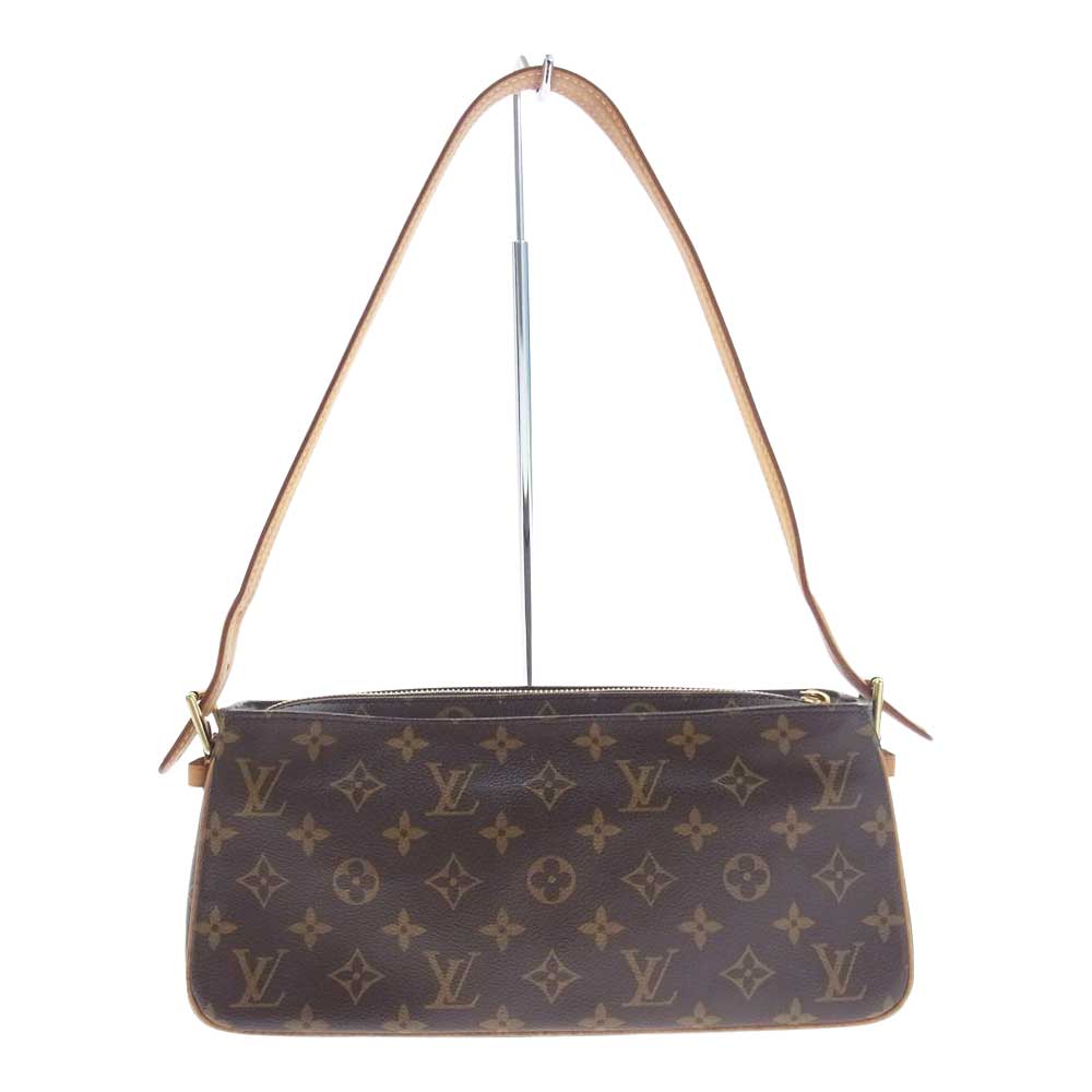 LOUIS VUITTON ルイ・ヴィトン M51164 ヴィバシテ MM モノグラム ワンショルダーバッグ ブラウン系【中古】