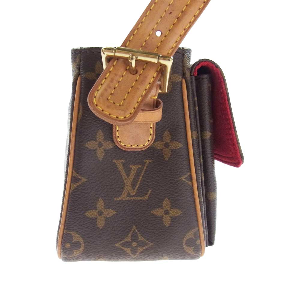 LOUIS VUITTON ルイ・ヴィトン M51164 ヴィバシテ MM モノグラム ワンショルダーバッグ ブラウン系【中古】