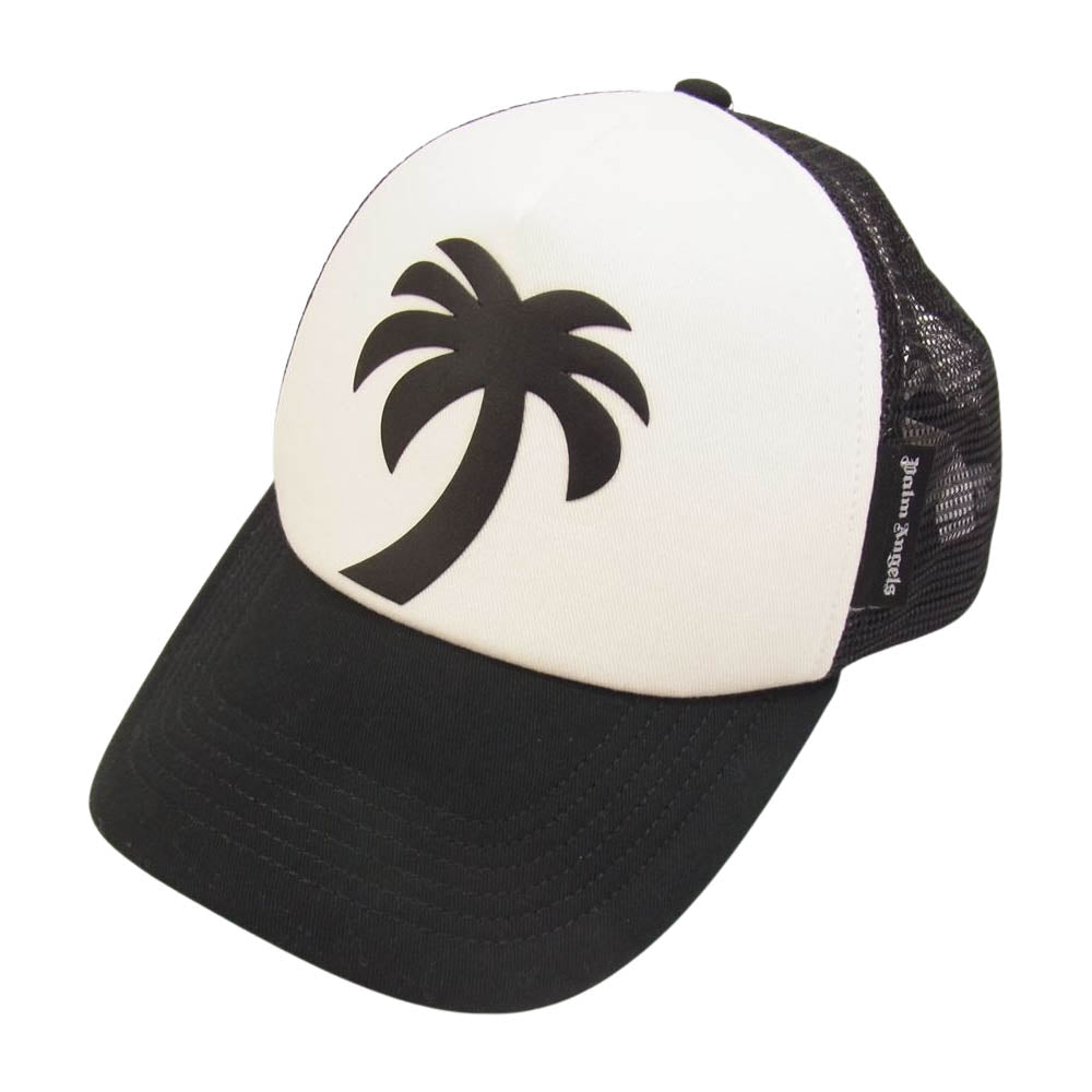 PALM ANGELS パームエンジェルス Palm トラッカー メッシュ キャップ ブラック系【中古】