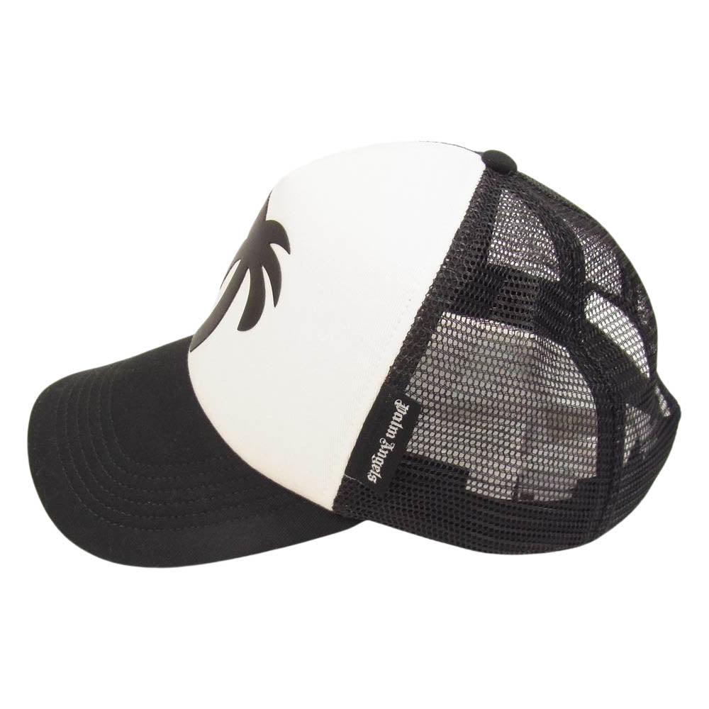 PALM ANGELS パームエンジェルス Palm トラッカー メッシュ キャップ ブラック系【中古】