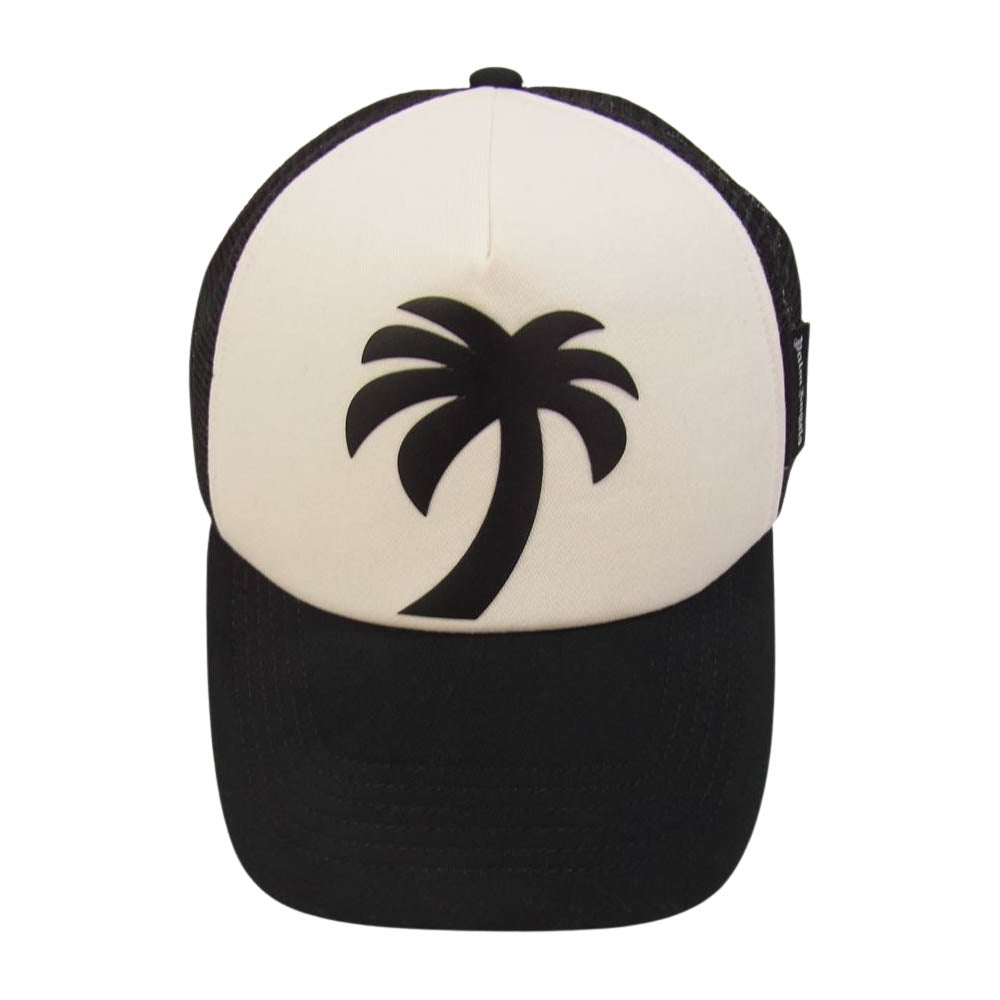 PALM ANGELS パームエンジェルス Palm トラッカー メッシュ キャップ ブラック系【中古】
