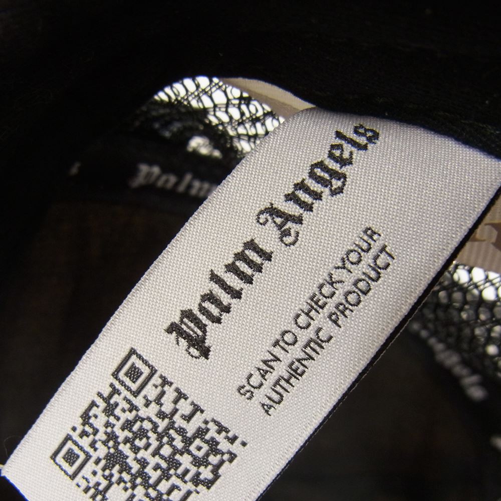 PALM ANGELS パームエンジェルス Palm トラッカー メッシュ キャップ ブラック系【中古】
