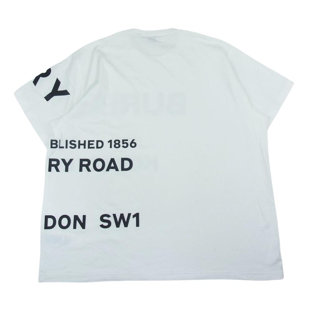 BURBERRY バーバリー LONDON ENGLAND ロンドン イングランド ロゴ 半袖 Tシャツ ホワイト系 XL【中古】