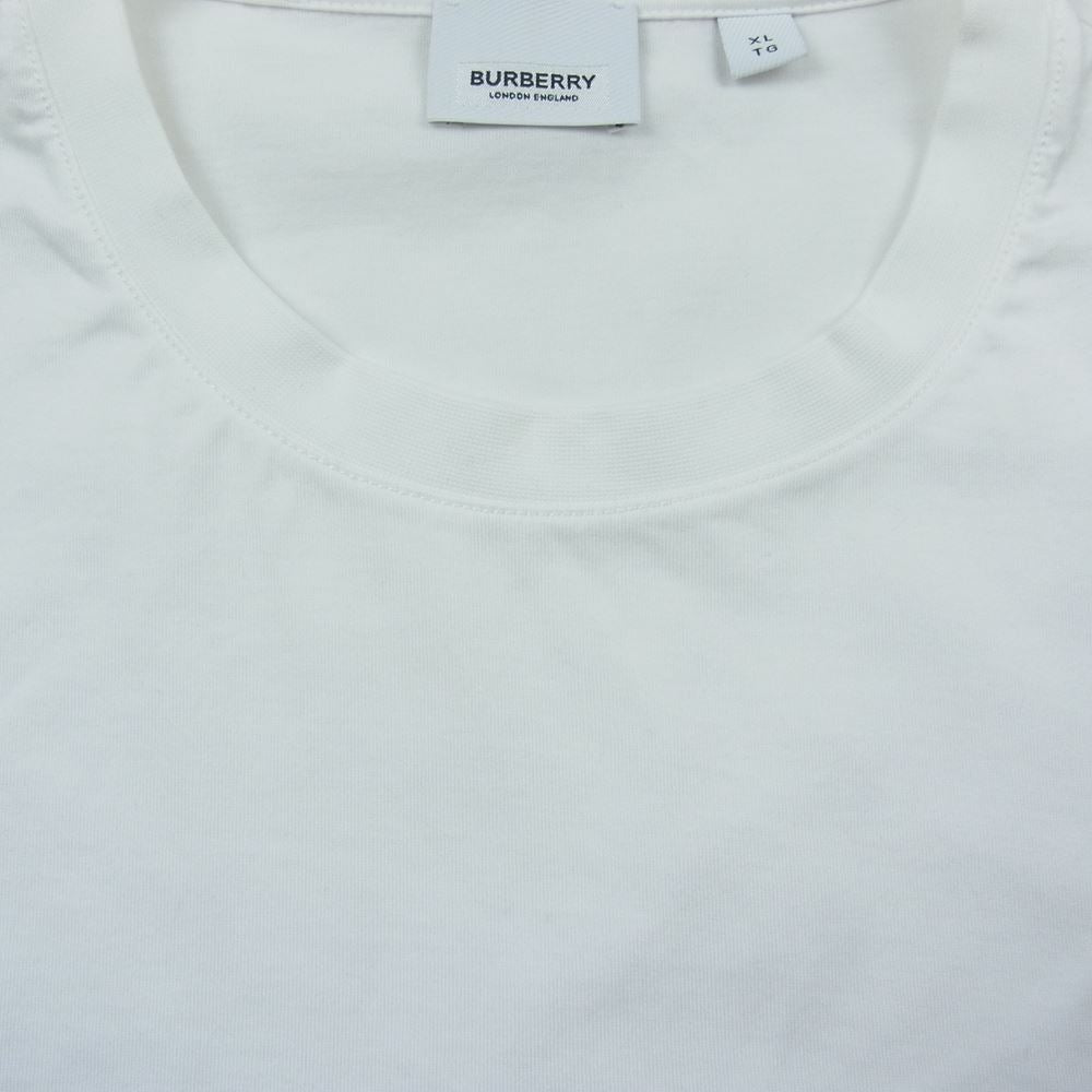 BURBERRY バーバリー LONDON ENGLAND ロンドン イングランド ロゴ 半袖 Tシャツ ホワイト系 XL【中古】