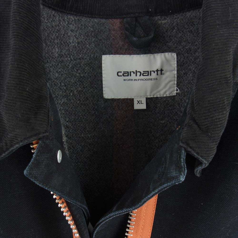 ヘロンプレストン HMEA019F18716056 国内正規品 × Carhartt Wip カーハート Workwear Jacket ワークジャケット ブラック系 XL【中古】
