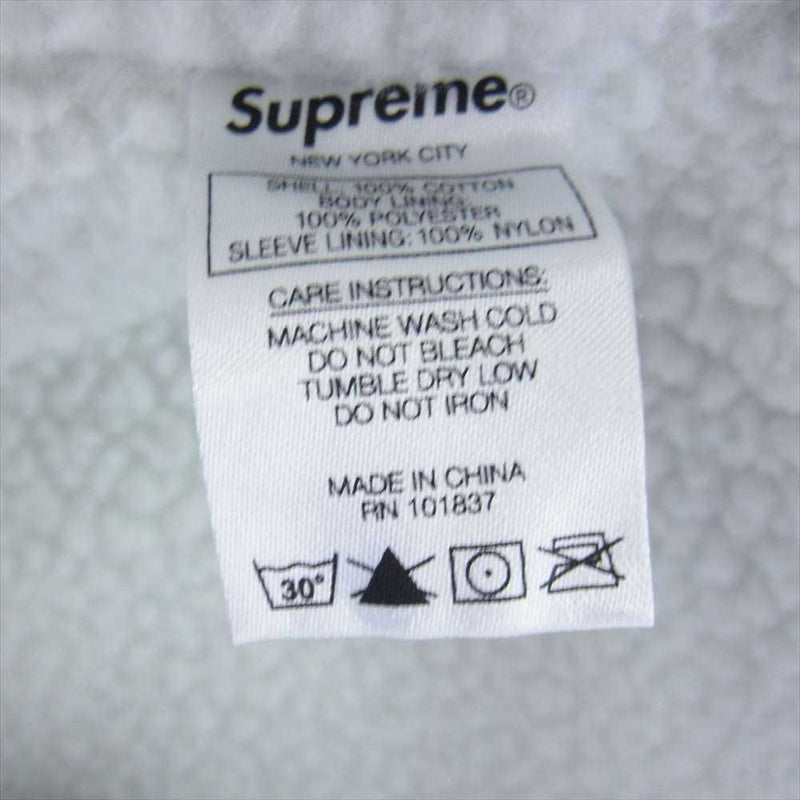 Supreme シュプリーム 18AW Sherpa Lined Denim Shirt シェルパ