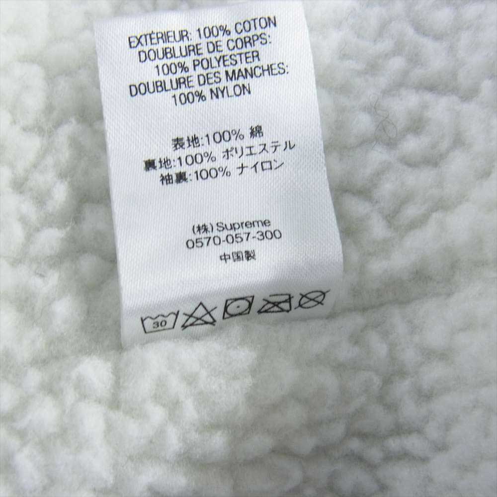 Supreme シュプリーム 18AW Sherpa Lined Denim Shirt シェルパ ラインド デニムシャツ インディゴブルー系 M【中古】