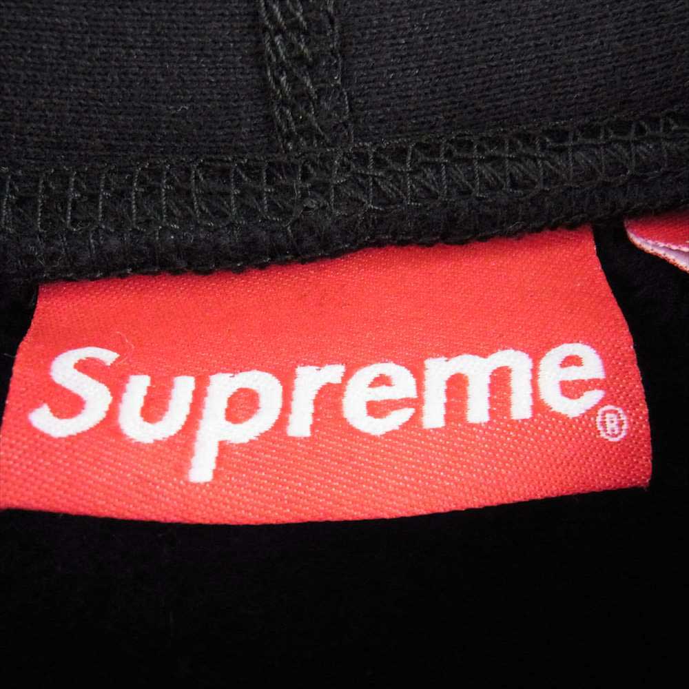 Supreme シュプリーム 18AW Water Arc Hooded Sweatshirt ウォーター アーチロゴ フーディ パーカー ブラック系 M【中古】