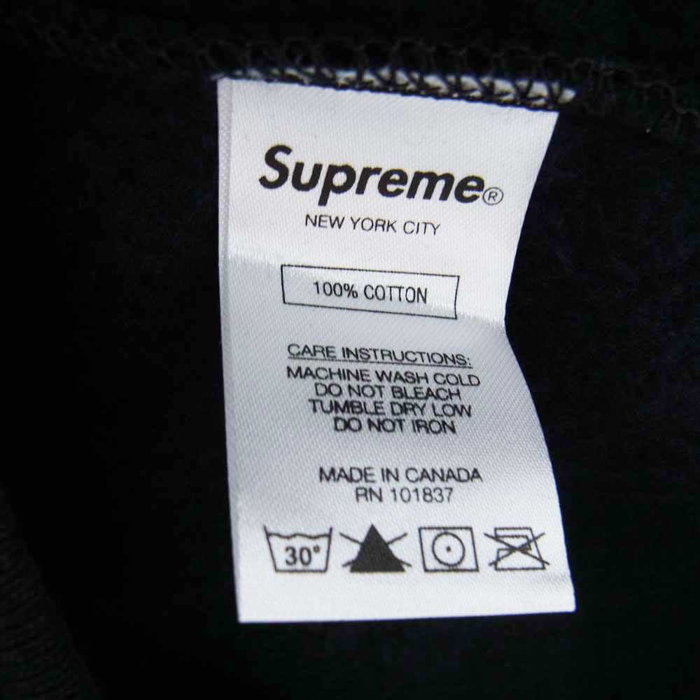 Supreme シュプリーム 20SS Underline Crewneck Sweatshirt アンダーライン クルーネック スウェット トレーナー ブラック系 L【中古】