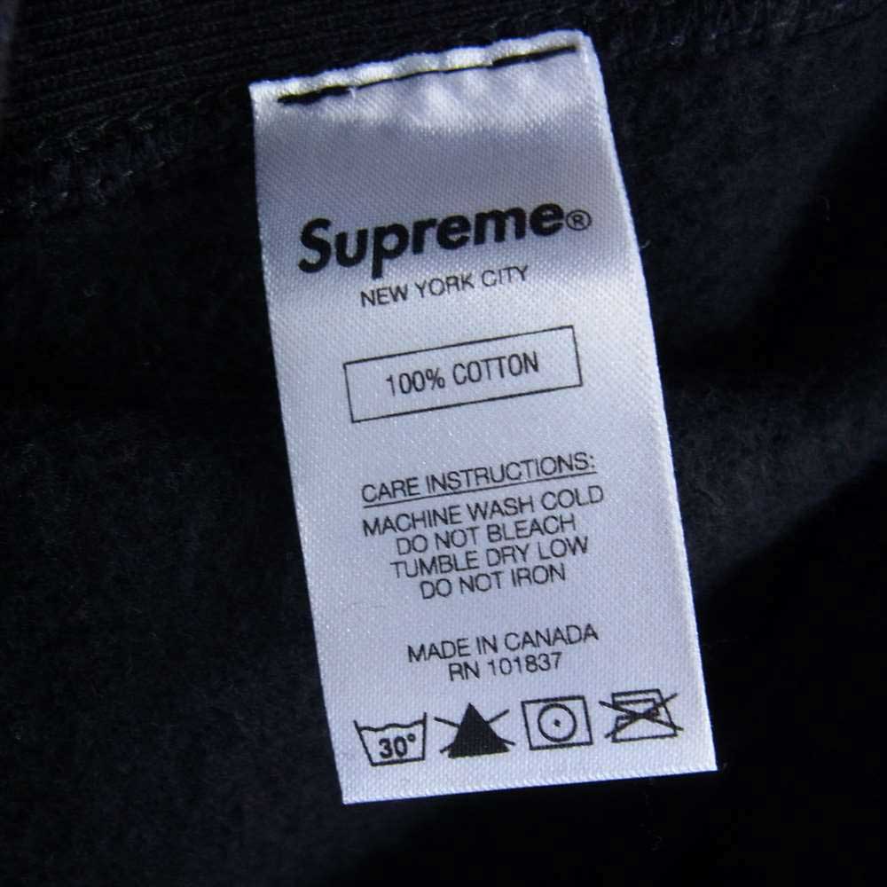 Supreme シュプリーム 19AW  Bandana Box Logo Hooded Sweatshirt バンダナ ボックスロゴフーディー プルオーバー パーカー ブラック系 M【中古】