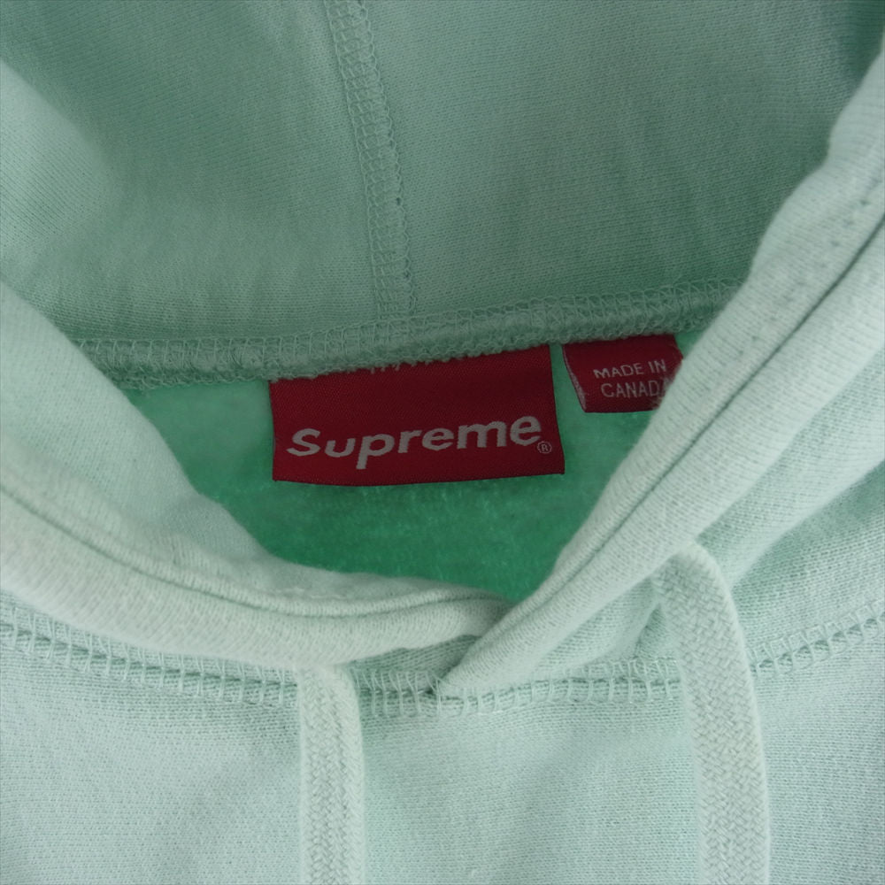 Supreme シュプリーム 17AW Box Logo Hooded Sweatshirt Ice Blue ボックスロゴ スウェット パーカー ライトブルー系 XL【美品】【中古】