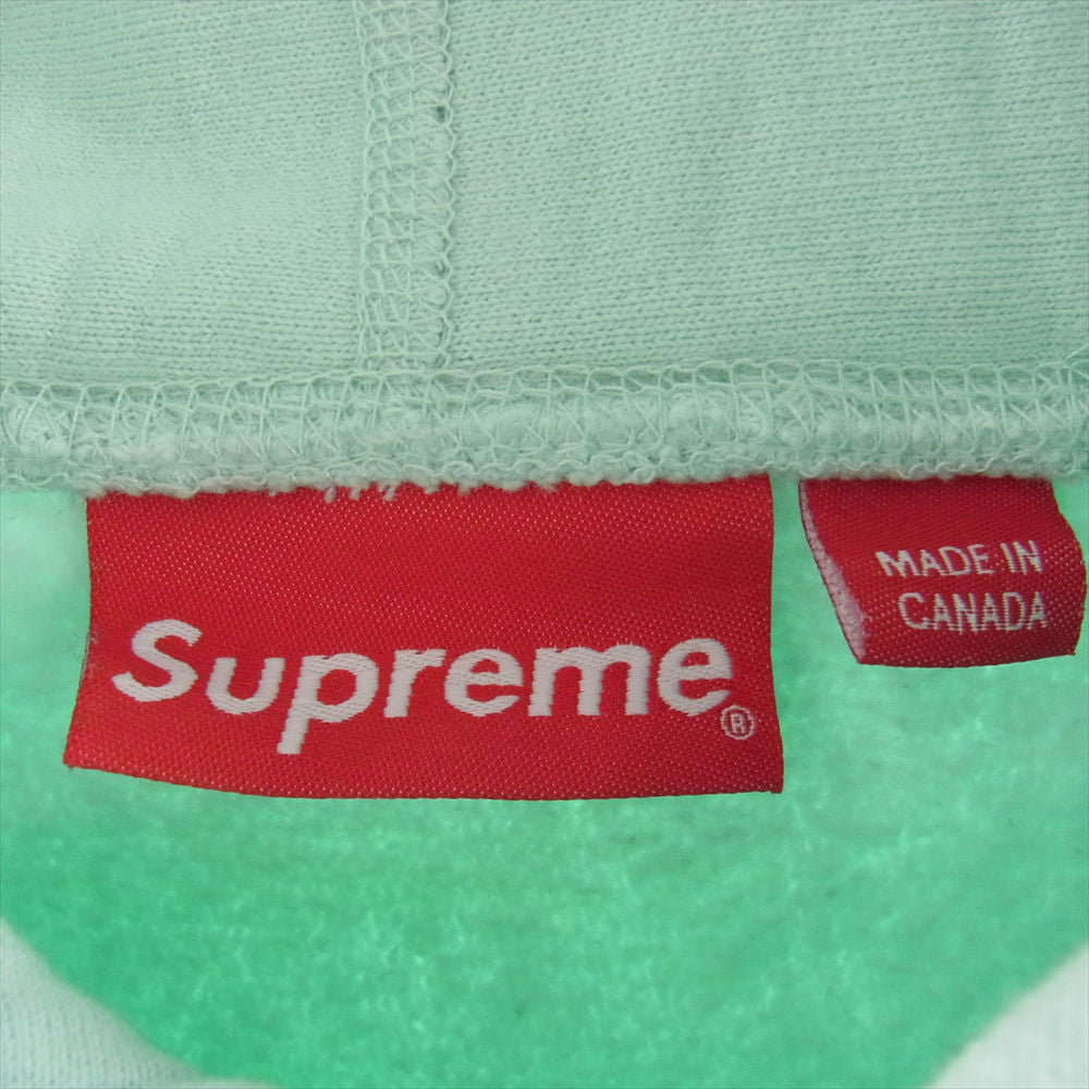 Supreme シュプリーム 17AW Box Logo Hooded Sweatshirt Ice Blue ボックスロゴ スウェット パーカー ライトブルー系 XL【美品】【中古】