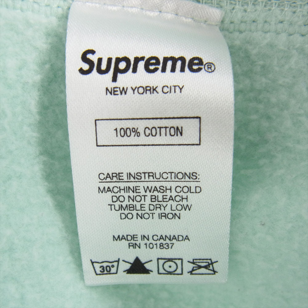 Supreme シュプリーム 17AW Box Logo Hooded Sweatshirt Ice Blue ボックスロゴ スウェット パーカー ライトブルー系 XL【美品】【中古】