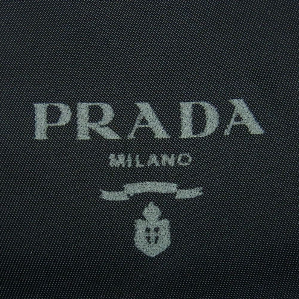 PRADA プラダ 22H900 S222 1289 Re Nylon ナイロン ワイド カーゴ パンツ イタリア製 ブラック系 36【中古】