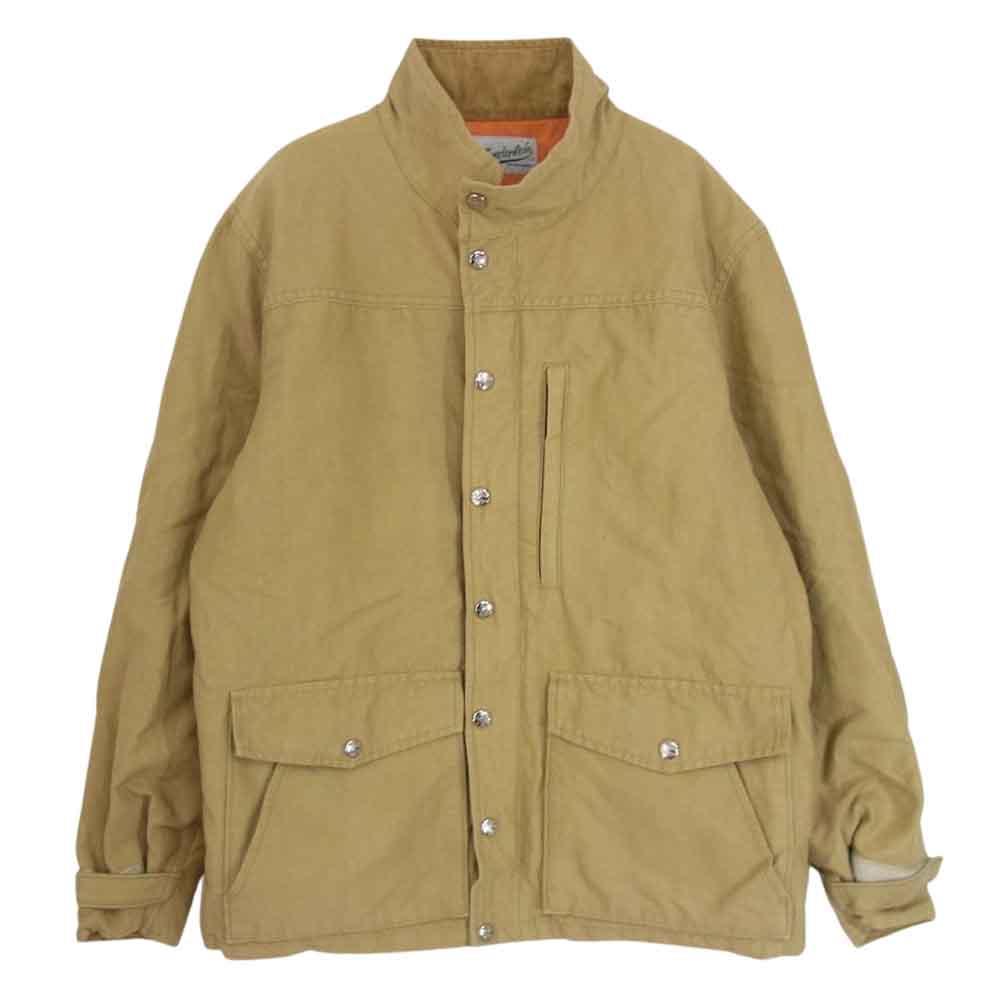 TENDERLOIN テンダーロイン T-FIELD JKT スタンドカラー 襟コーデュロイ プリマロフト 中綿 フィールドジャケット ベージュ系 S【中古】