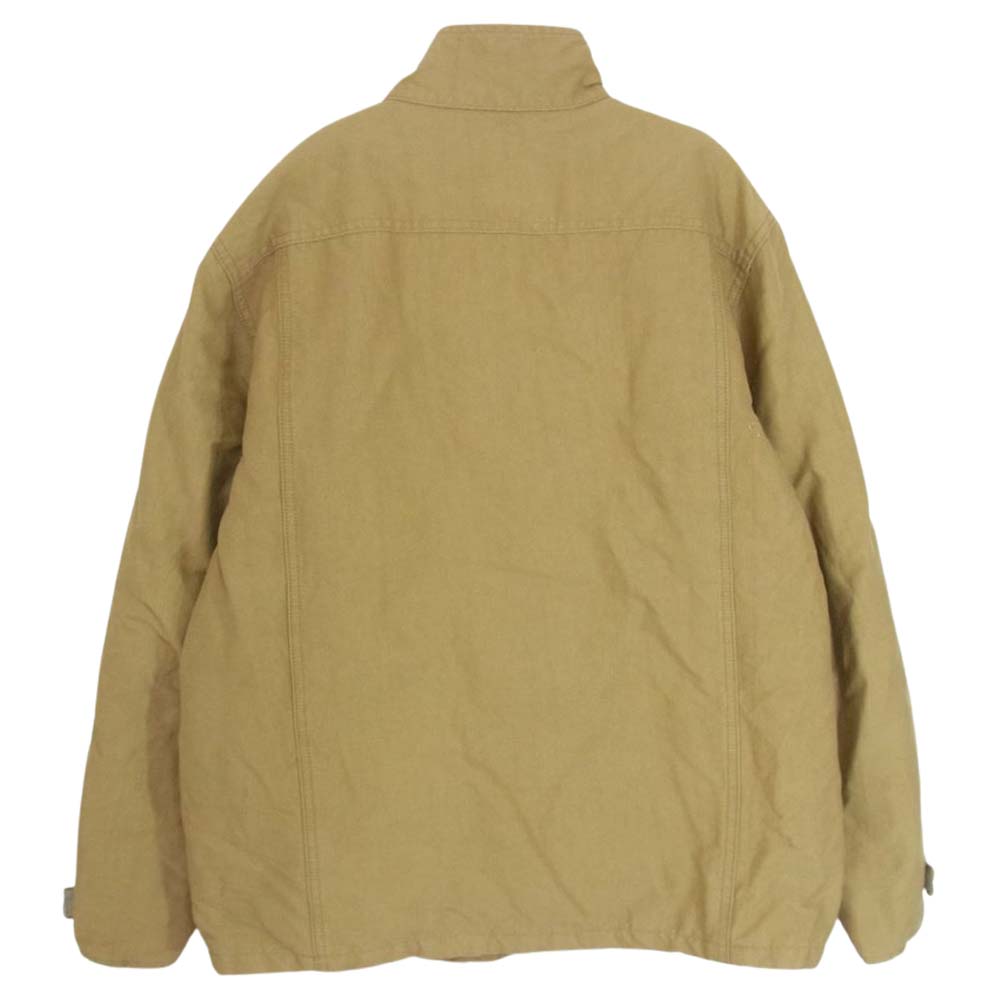 TENDERLOIN テンダーロイン T-FIELD JKT スタンドカラー 襟コーデュロイ プリマロフト 中綿 フィールドジャケット ベージュ系 S【中古】