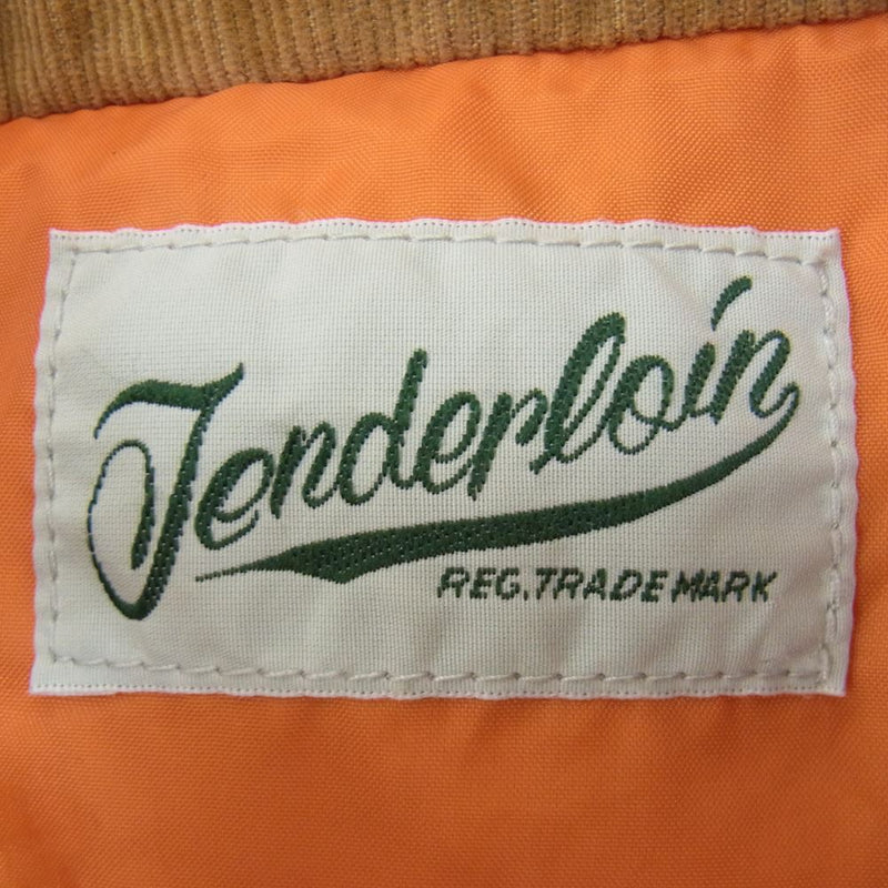 TENDERLOIN テンダーロイン T-FIELD JKT スタンドカラー 襟コーデュロイ プリマロフト 中綿 フィールドジャケット ベー –  ブランド古着 LIFE