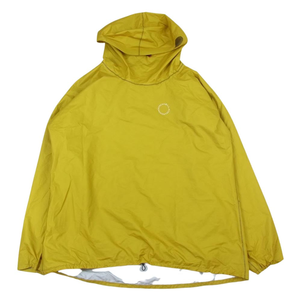 山と道 UL All-weather Hoody パーテックス シールドエア オールウェザー ナイロン パーカー イエロー系 L【中古】