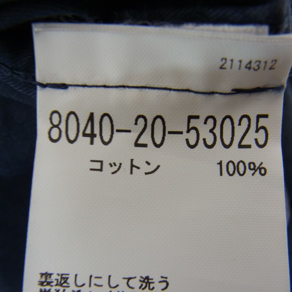 Nigel Cabourn ナイジェルケーボン 8040-20-53025 LYBRO ライブロ フーデッド モッズ コート ネイビー系 8【中古】