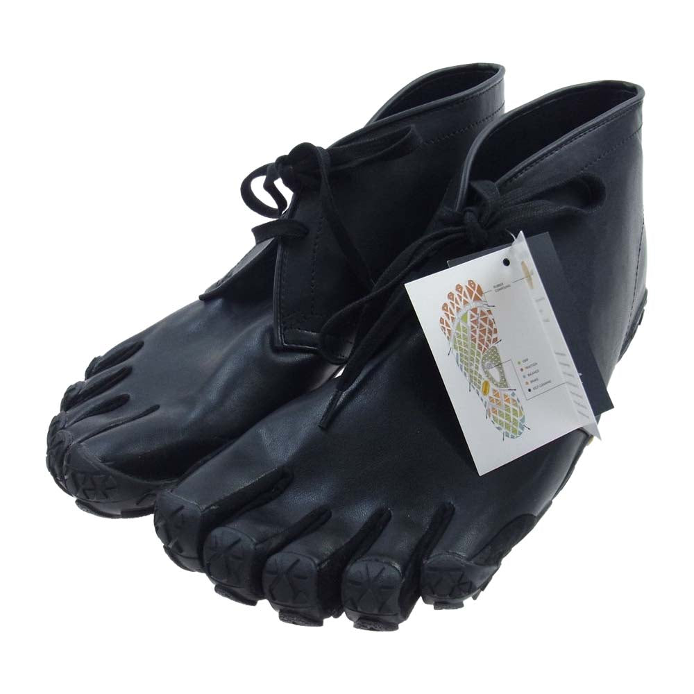 TAKAHIRO MIYASHITA The SoloIst. タカヒロミヤシタザソロイスト S22MCK1 × Suicoke スイコック NIN-CHUKKA SOL 五つ指 足袋 チャッカ シューズ ブラック系 28cm【新古品】【未使用】【中古】