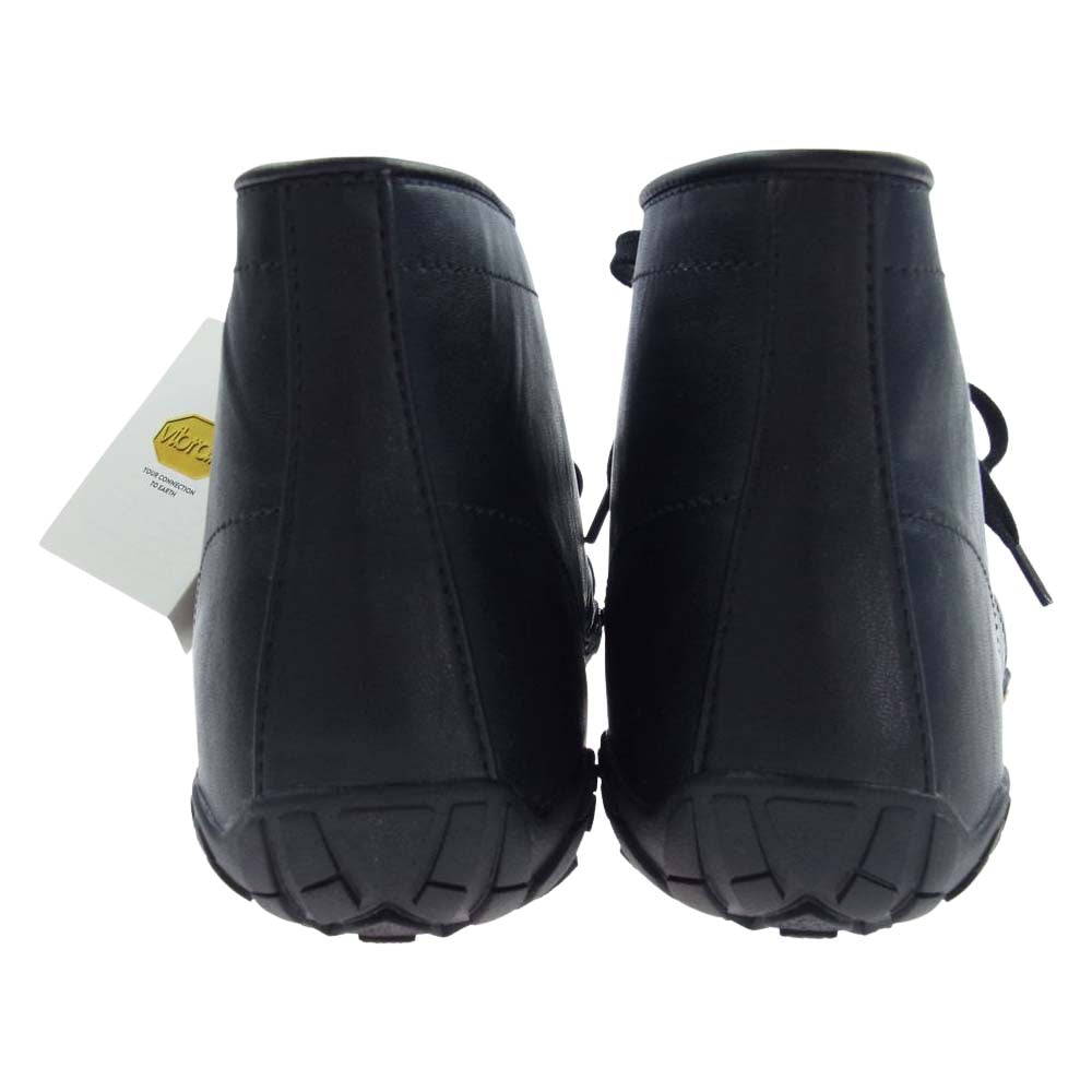 TAKAHIRO MIYASHITA The SoloIst. タカヒロミヤシタザソロイスト S22MCK1 × Suicoke スイコック NIN-CHUKKA SOL 五つ指 足袋 チャッカ シューズ ブラック系 28cm【新古品】【未使用】【中古】