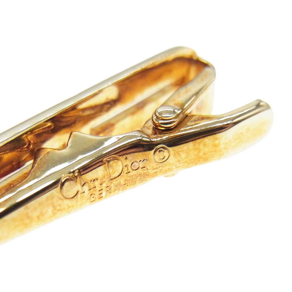 Christian Dior クリスチャンディオール カフス タイピン セット ゴールド系【中古】