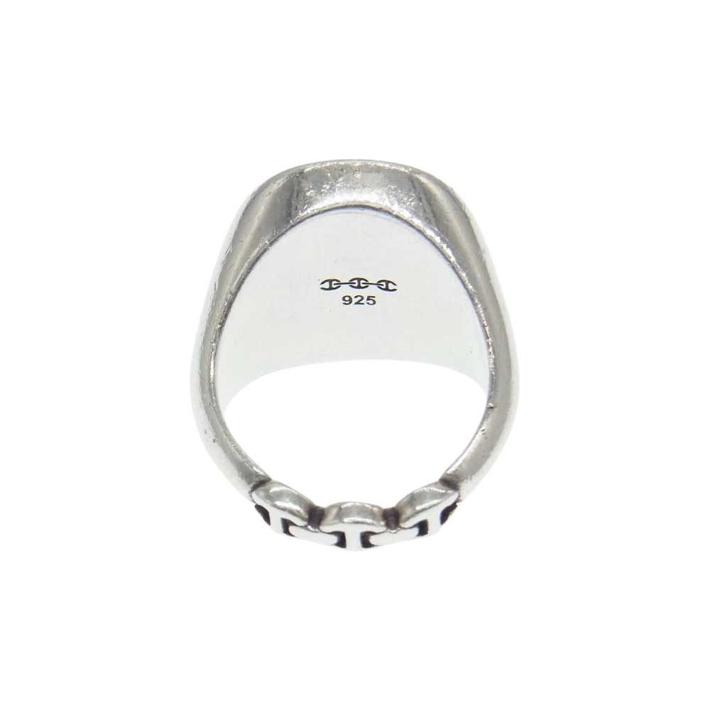 ホーセンブース HB046 購入証明書付属 SIGNET RING TRI-LINK トライリンク シグネット リング シルバー系【中古】