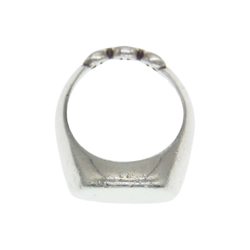 ホーセンブース HB046 購入証明書付属 SIGNET RING TRI-LINK トライリンク シグネット リング シルバー系【中古】