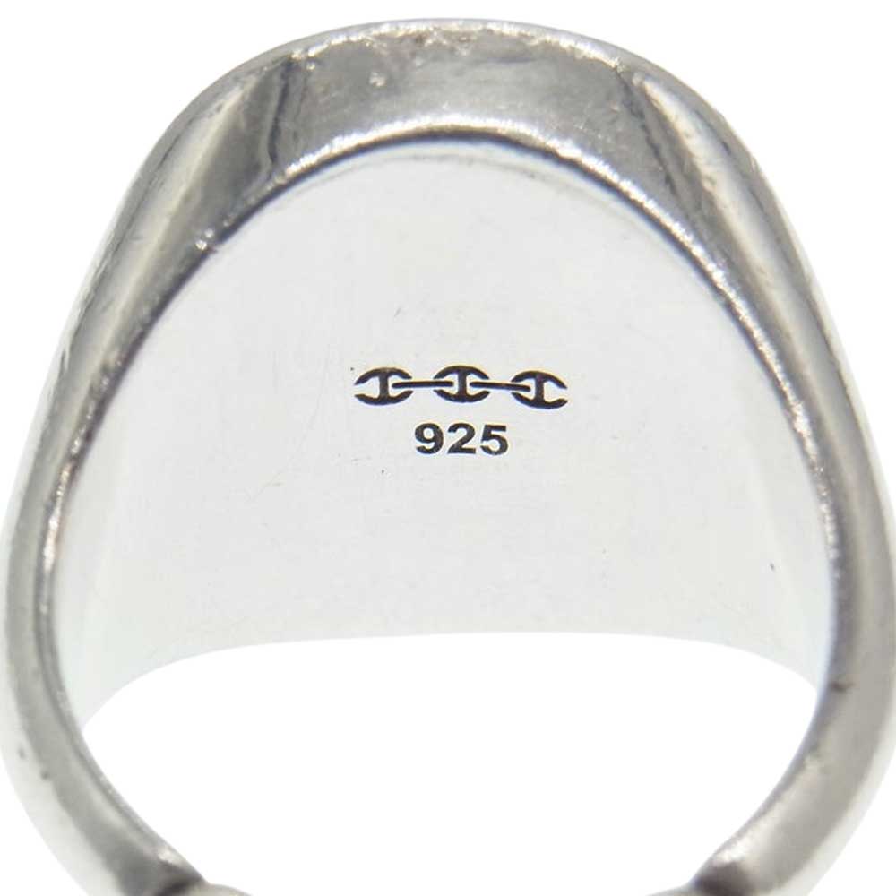 ホーセンブース HB046 購入証明書付属 SIGNET RING TRI-LINK トライリンク シグネット リング シルバー系【中古】