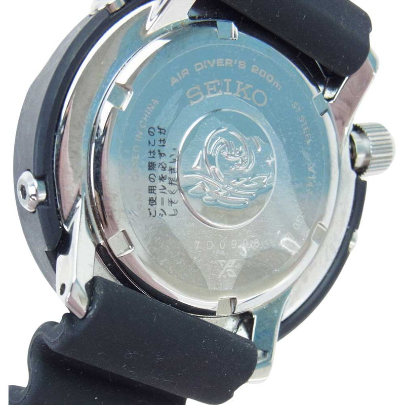 SEIKO セイコー SBDN047 PROSPEX プロスペックス LOWERCASE プロデュース ダイバースキューバ 腕時計 ウォッチ シルバー系 ブラック系【中古】