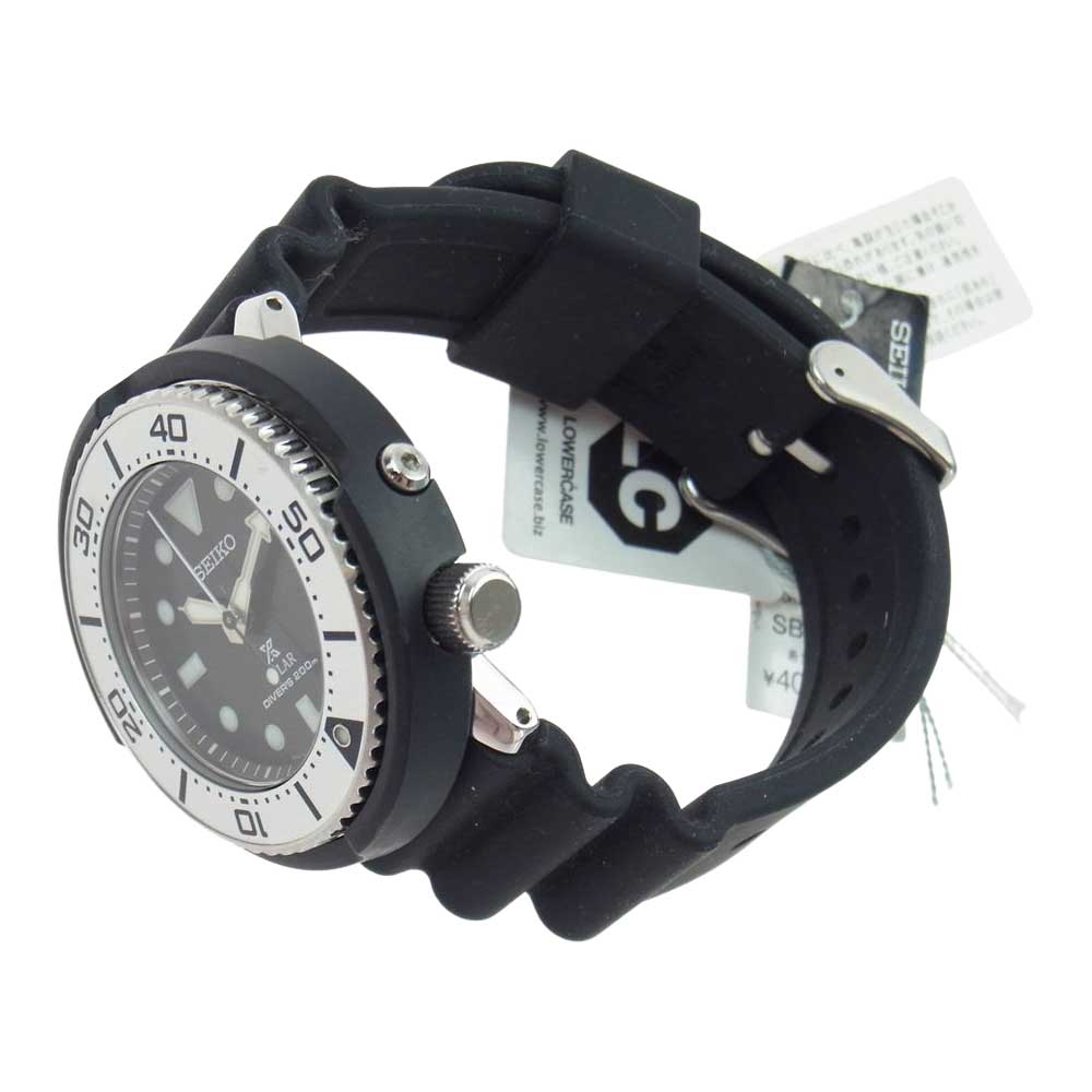 SEIKO セイコー SBDN047 PROSPEX プロスペックス LOWERCASE プロデュース ダイバースキューバ 腕時計 ウォッチ  シルバー系 ブラック系【中古】