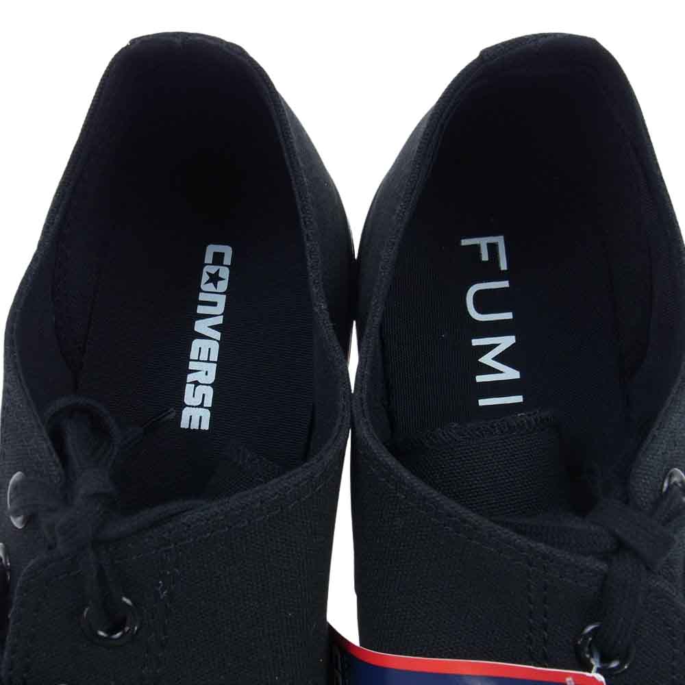CONVERSE コンバース ×FUMITO GANRYU フミトガンリュウ ALL STAR ERX 260 EW OX/FG オールスター アシンメトリー ブラック系 28cm【新古品】【未使用】【中古】