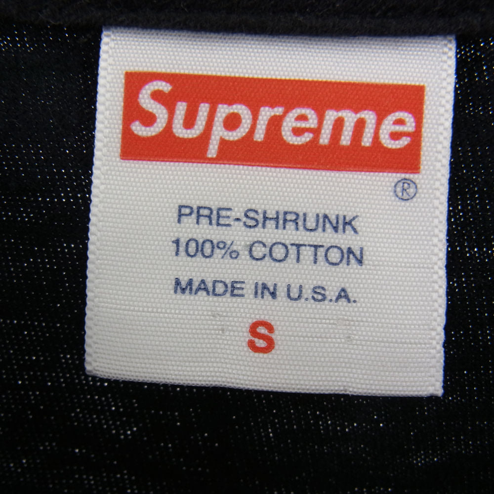 Supreme シュプリーム 18AW Madonna Tee マドンナ プリント Tシャツ ブラック系 S【中古】