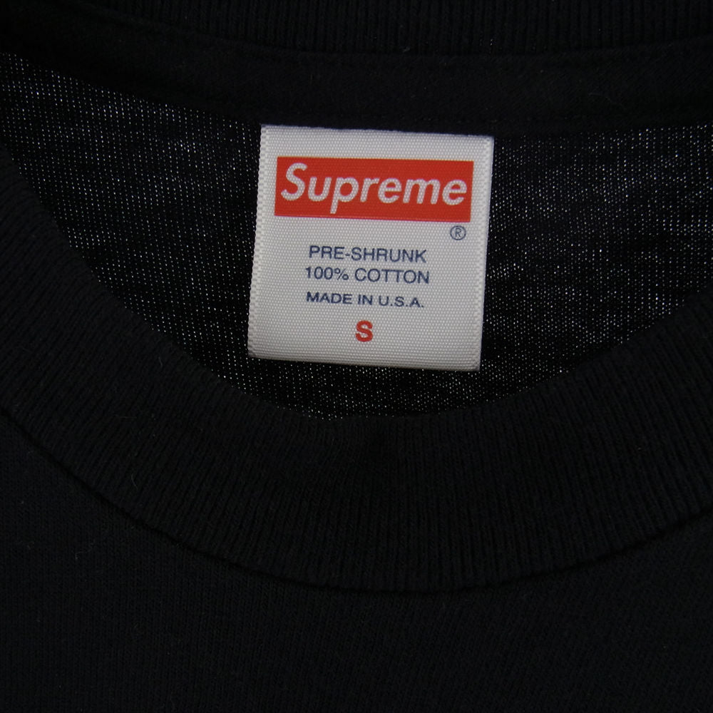 Supreme シュプリーム 19AW Bandana Box Logo Tee バンダナ ボックス ロゴ 半袖 Tシャツ ブラック系 S【中古】