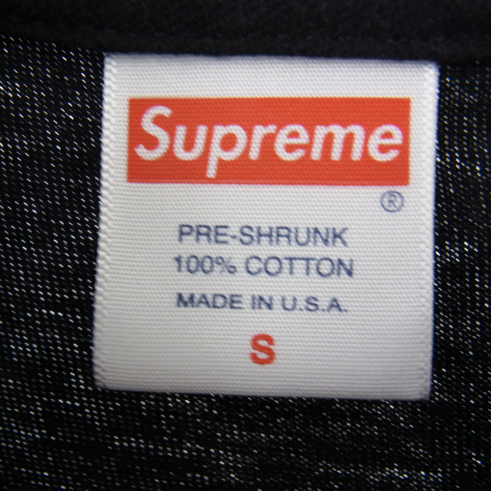 Supreme シュプリーム 19AW Bandana Box Logo Tee バンダナ ボックス ロゴ 半袖 Tシャツ ブラック系 S【中古】