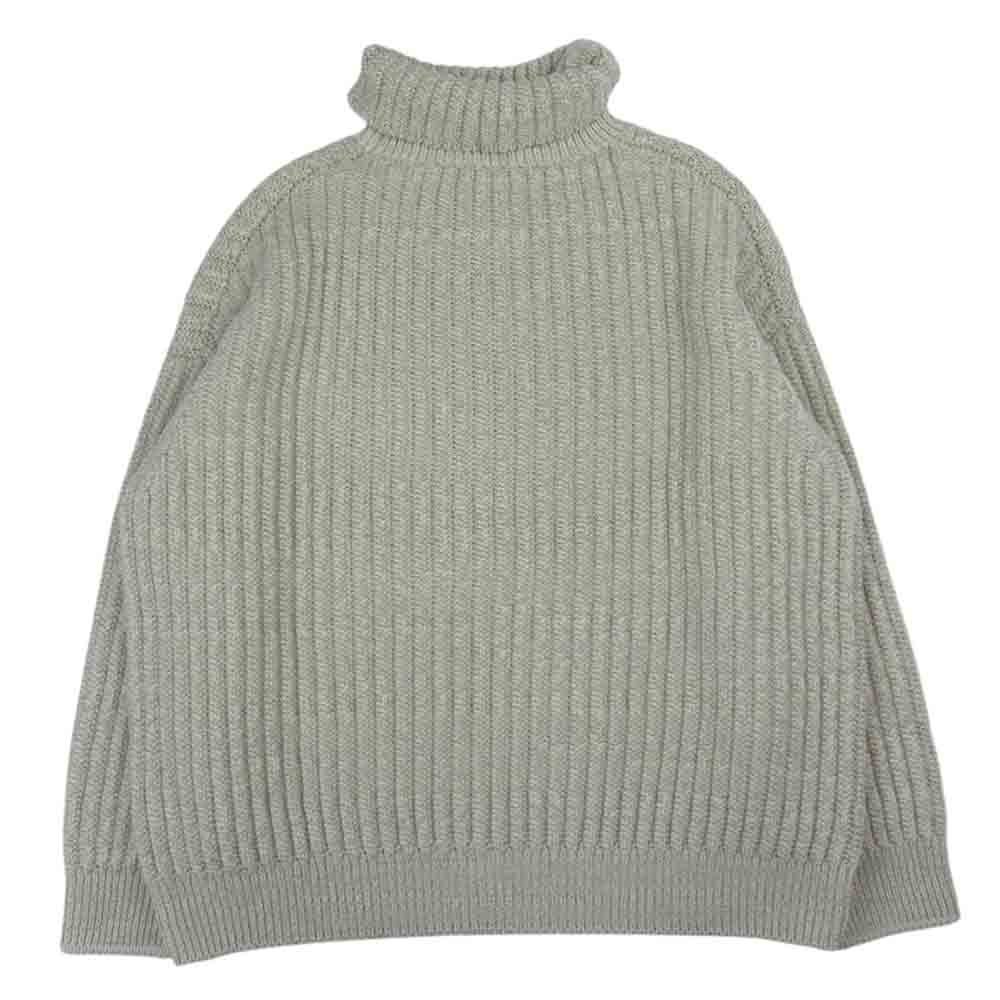 VISVIM ビズビム 0121205012004 21AW AMPLUS TURTLENECK KNIT アンプラス タートルネック ニット セーター ベージュ系 2【中古】
