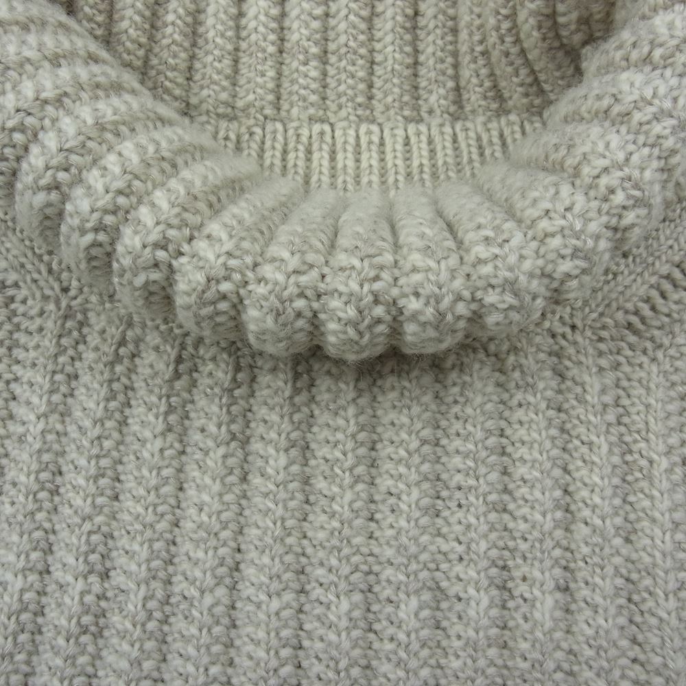VISVIM ビズビム 0121205012004 21AW AMPLUS TURTLENECK KNIT アンプラス タートルネック ニット セーター ベージュ系 2【中古】