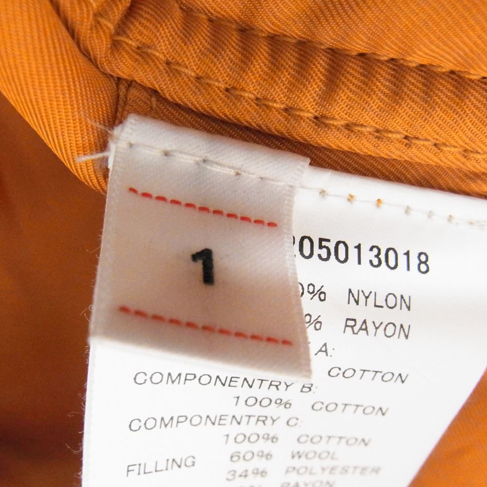 VISVIM ビズビム 0120205013018 20AW THORSON JKT PEERLEES 泥染 トーソン ピアレス フライト MA-1 ジャケット ブラック系 1【中古】