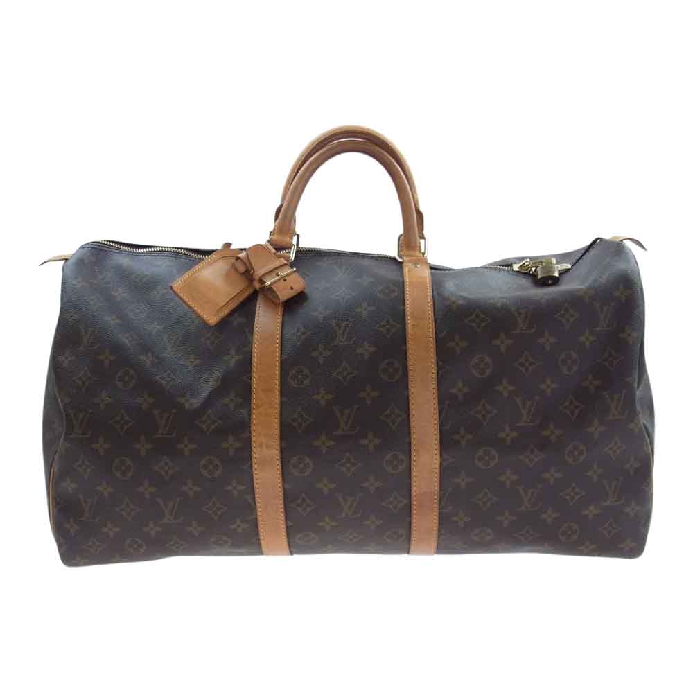 LOUIS VUITTON ルイ・ヴィトン M41426  キーポル50 モノグラム ボストン バッグ ブラウン系【中古】