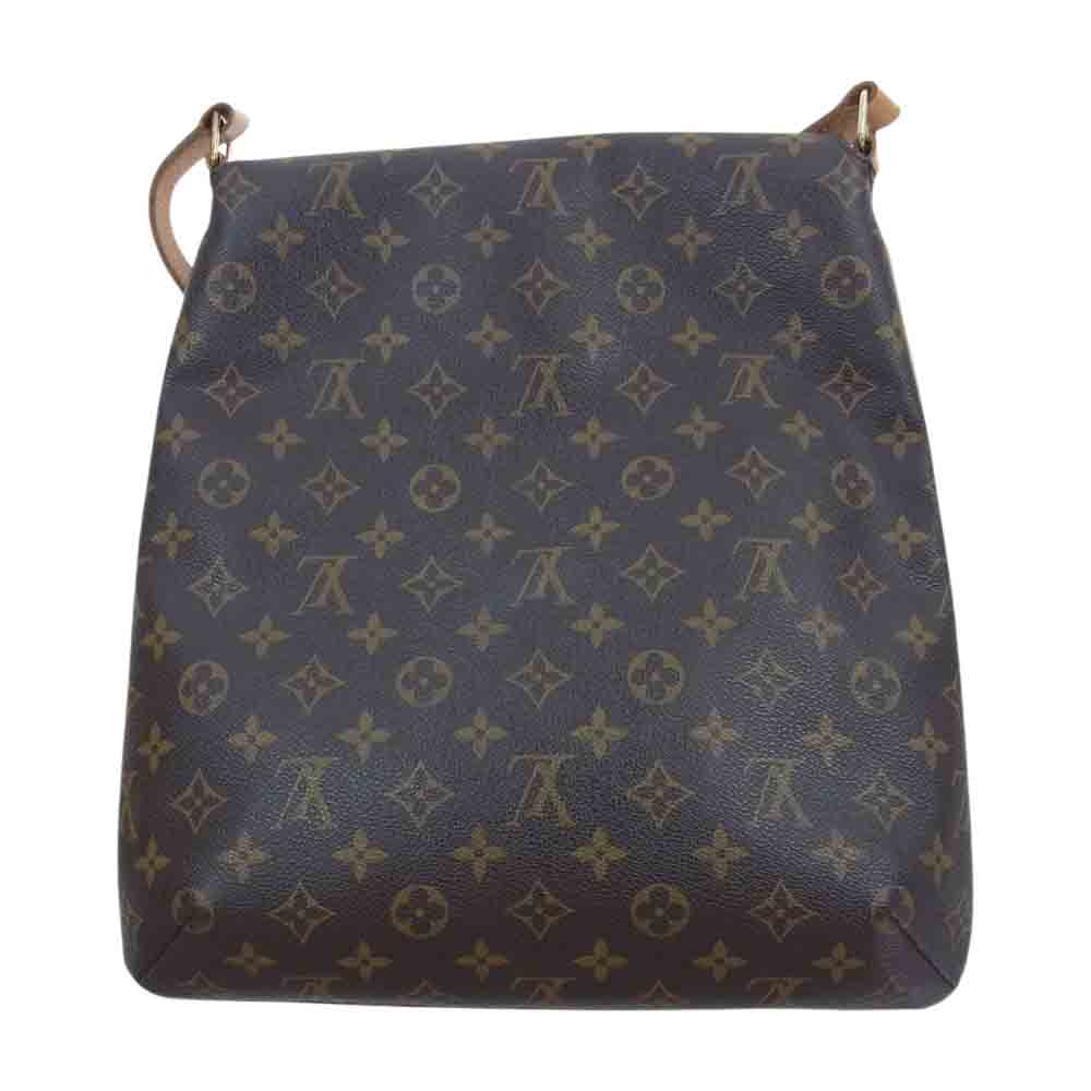 LOUIS VUITTON ルイ・ヴィトン M51256  ミュゼット コーティングキャンバス 斜め掛け モノグラム ショルダー バッグ ブラウン系【中古】