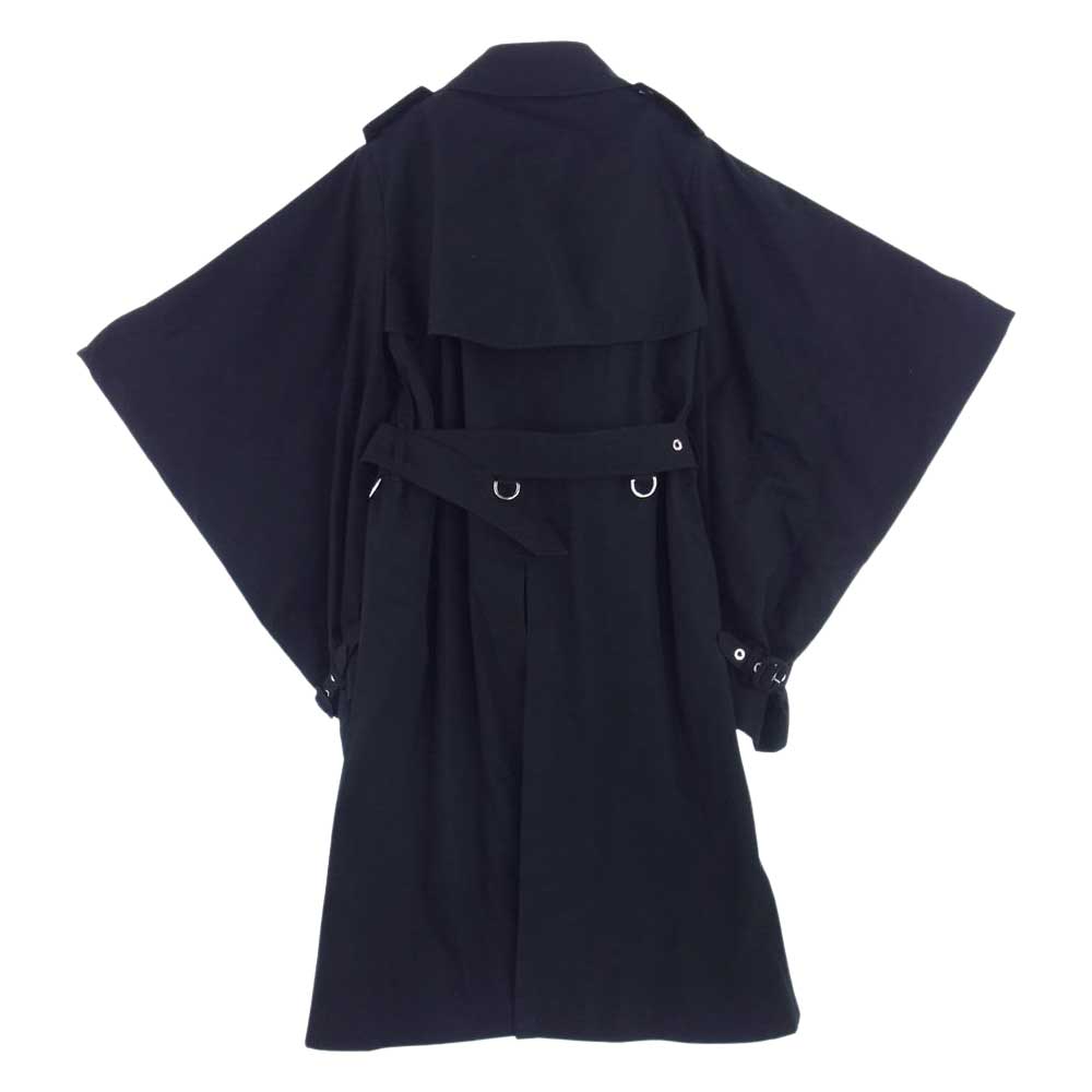 BURBERRY バーバリー 109176982 裏チェック スナップボタン トレンチ コート【中古】