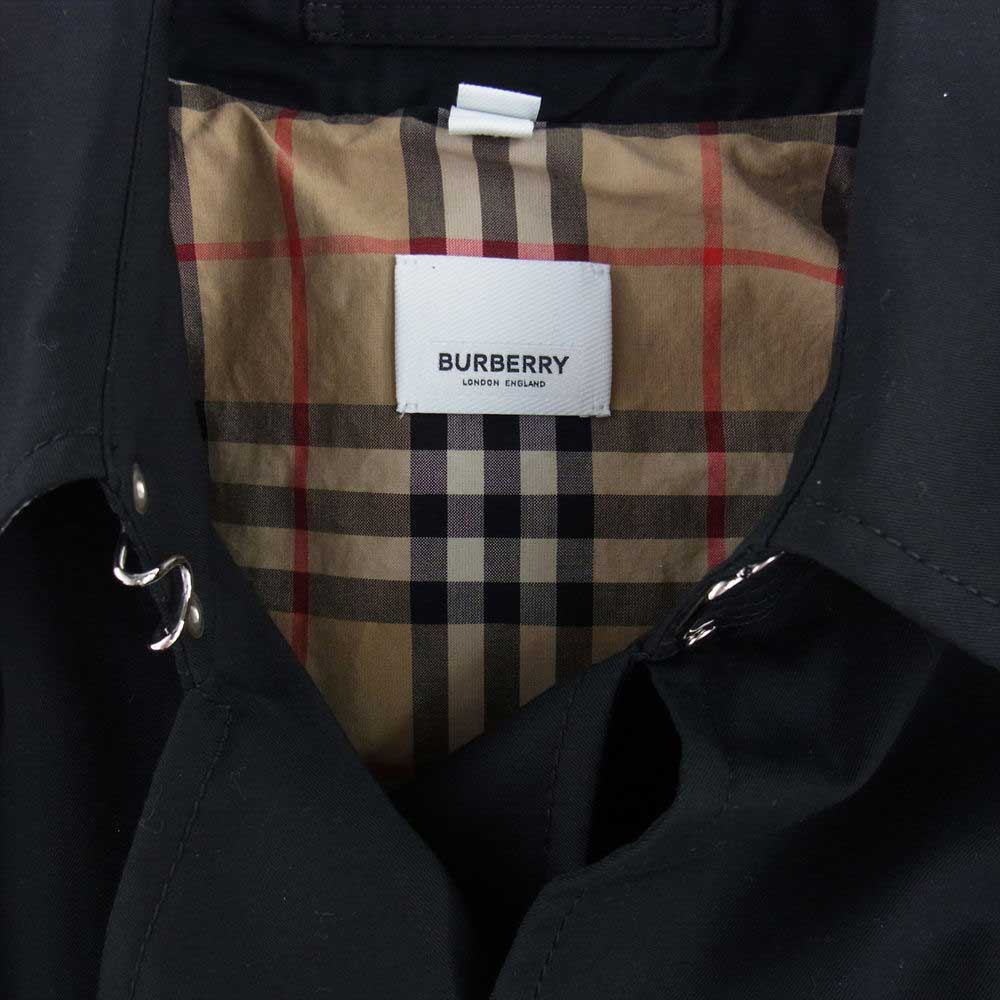BURBERRY バーバリー 109176982 裏チェック スナップボタン トレンチ コート【中古】